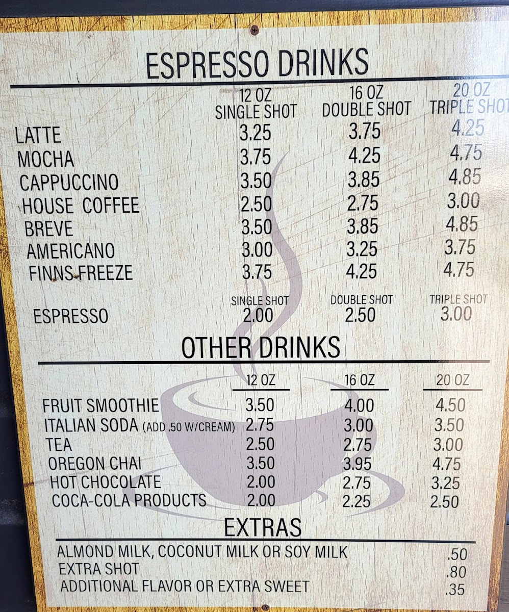 Finn's Fish House Menu - Image 3